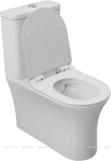 Унитаз-компакт Aquanet Rimless Roll-C CL-12249B 210764 белый